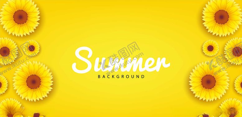 编号：53726810062210258606【酷图网】源文件下载-向日葵背景