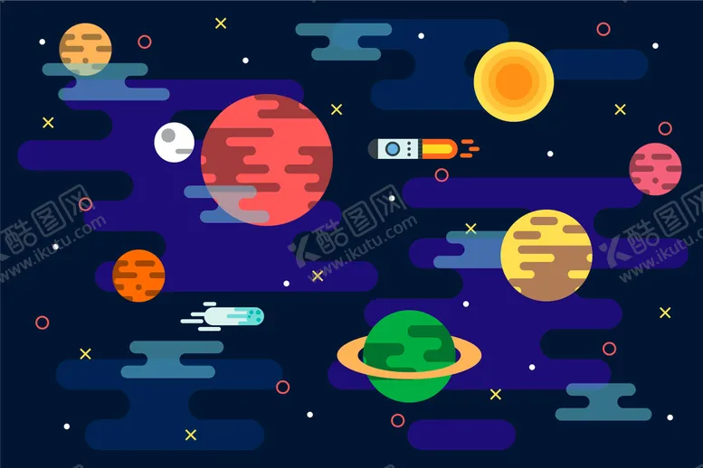 编号：26481909241411271324【酷图网】源文件下载-星球背景