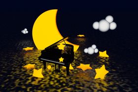 星星月亮钢琴