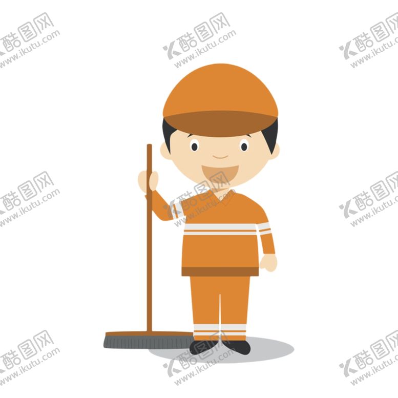 编号：35540812191559529682【酷图网】源文件下载-环卫工人
