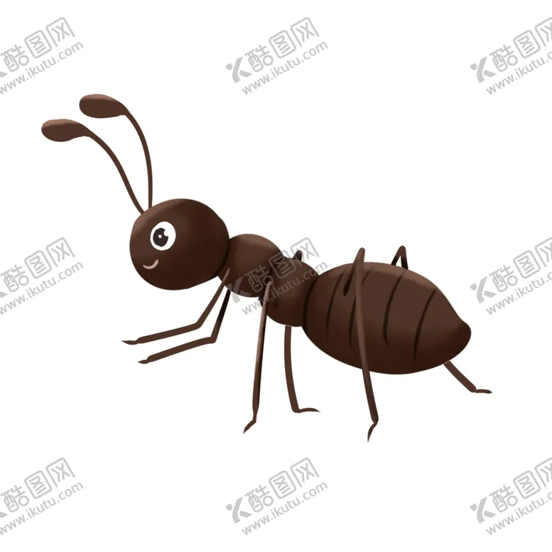 编号：85262003281010128624【酷图网】源文件下载-手绘卡通蚂蚁