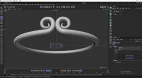 c4d紧固模型