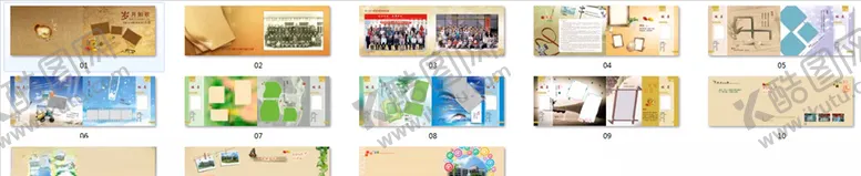编号：28664203141256541407【酷图网】源文件下载-毕业纪念册