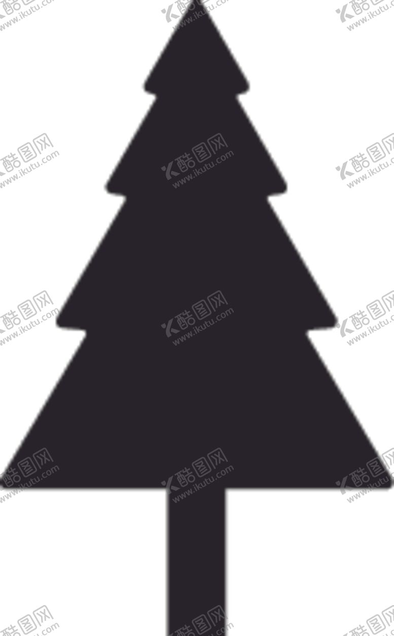 编号：58870910081341301703【酷图网】源文件下载-植物系列圣诞树