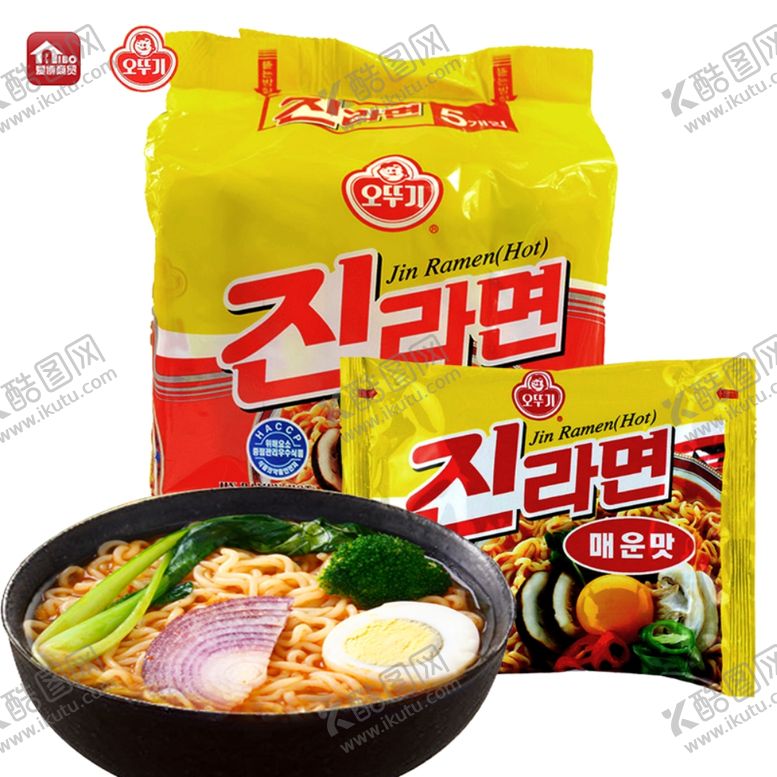 编号：38481510141725261146【酷图网】源文件下载-韩国不倒翁奥士基辣味真拉面