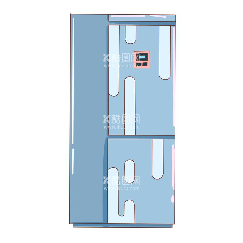 编号：99092611201547156381【酷图网】源文件下载-卡通冰箱
