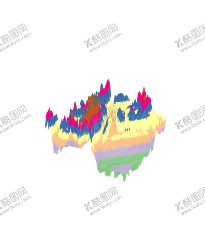 编号：43854409140412329183【酷图网】源文件下载-抽象山峰