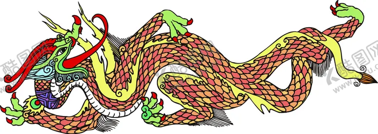 编号：67921409200400382741【酷图网】源文件下载-龙纹
