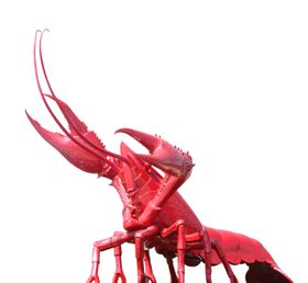 龙虾雕塑