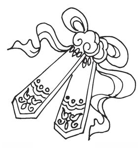 镂空花图案