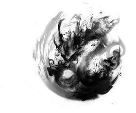 水墨龙
