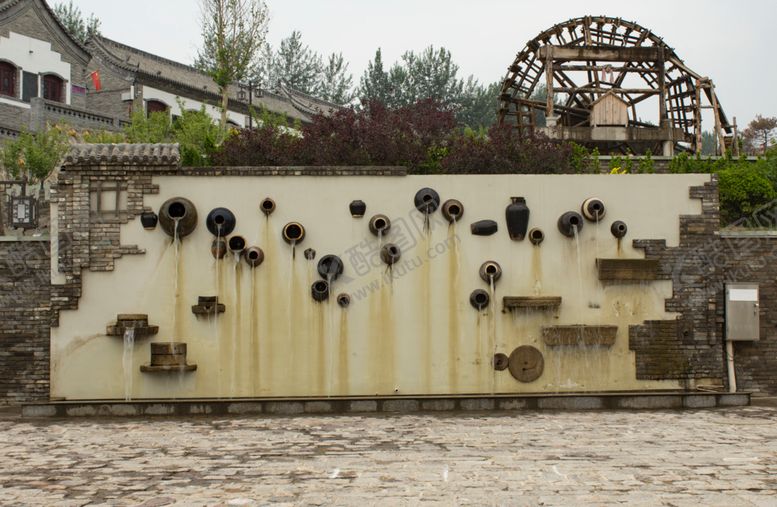 编号：14302810031929193299【酷图网】源文件下载-墙面流水