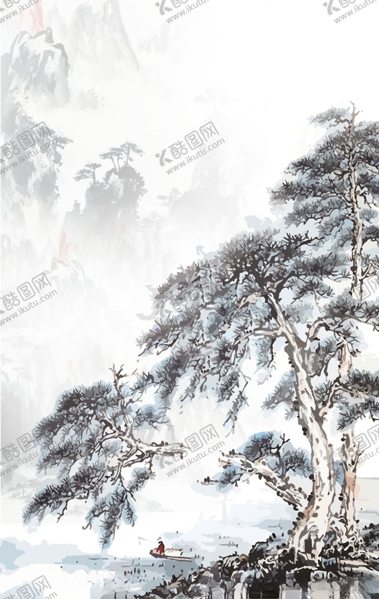 编号：62268409140807266337【酷图网】源文件下载-水墨画