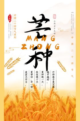 芒种二十四节气中国节气