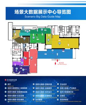 场景大数据展厅导览图