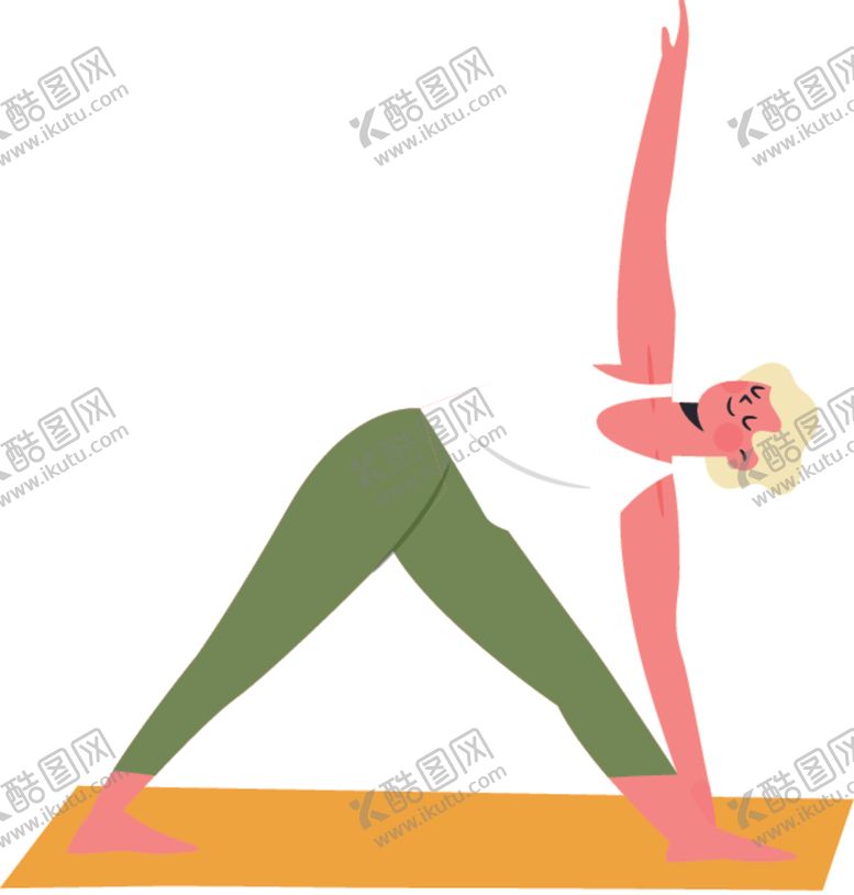 编号：36694509180539477203【酷图网】源文件下载-瑜伽动作