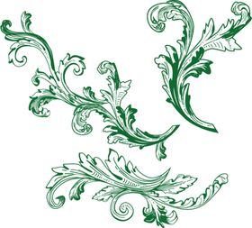边框相框欧式花素材图片婚庆花纹