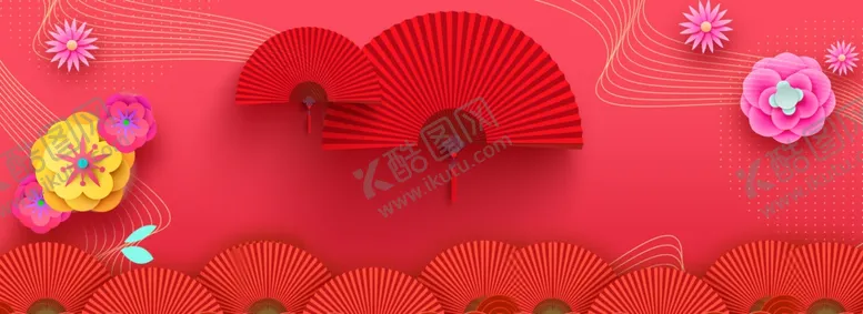 编号：27213504201810404854【酷图网】源文件下载-红色新年喜庆元旦元宵背景