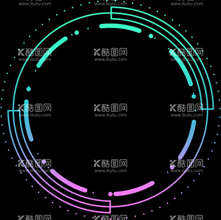 编号：40657909170936271954【酷图网】源文件下载-科技边框