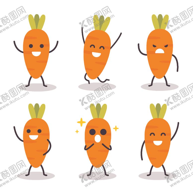 编号：69684409121941233732【酷图网】源文件下载-卡通蔬菜表情