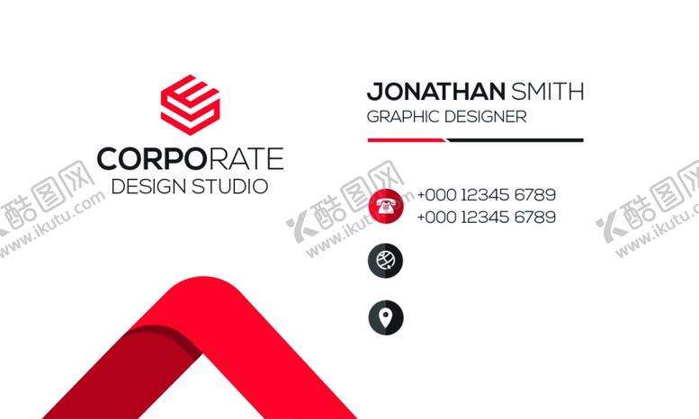 编号：64955909271017397505【酷图网】源文件下载-名片模板图片