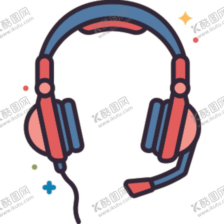 编号：56628610311806292087【酷图网】源文件下载-游戏耳机图标