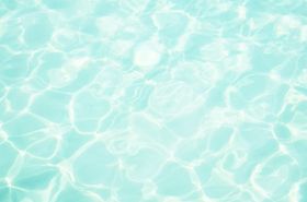 蓝色水珠水滴水流体冲击飞溅特效