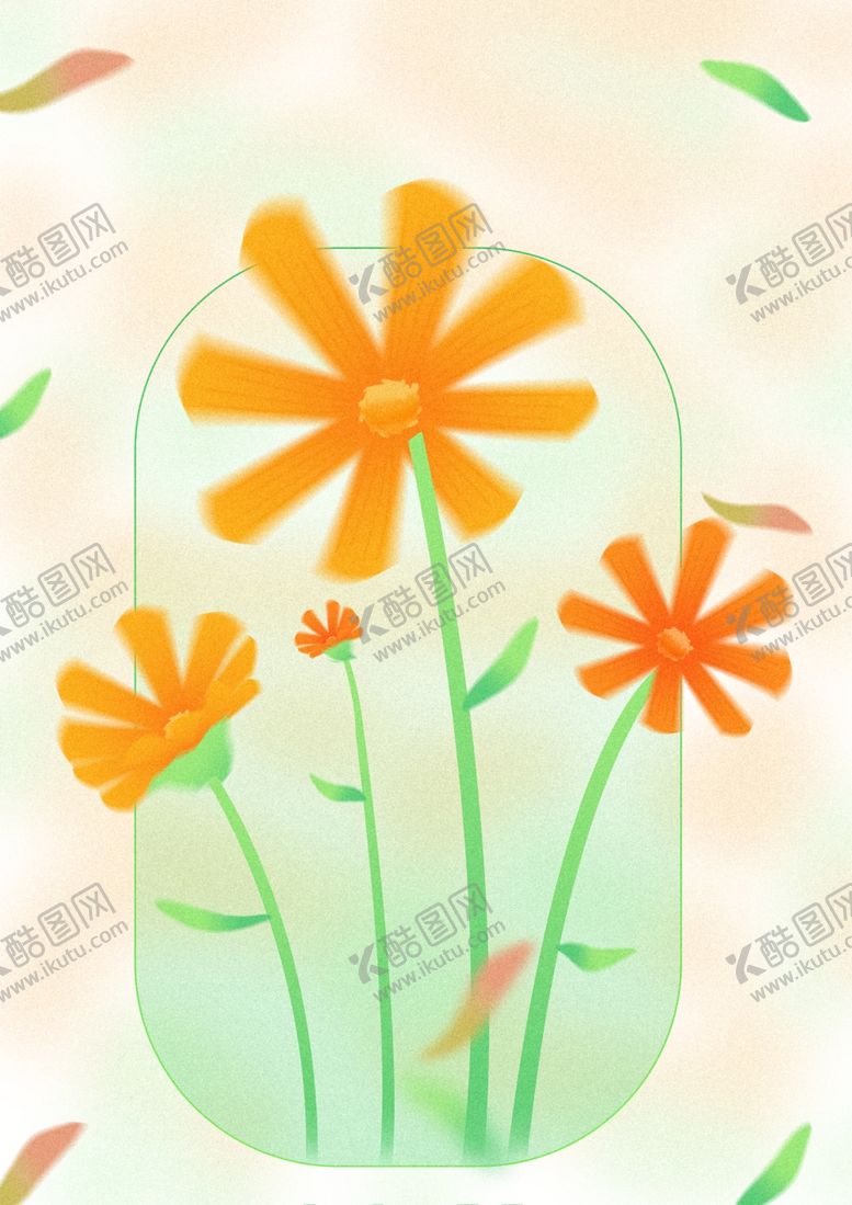 编号：61639301310459046008【酷图网】源文件下载-弥散风背景花海设计元素