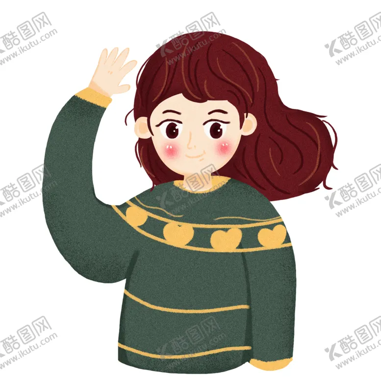 编号：41773802100310551000【酷图网】源文件下载-优雅三八妇女节女孩插画