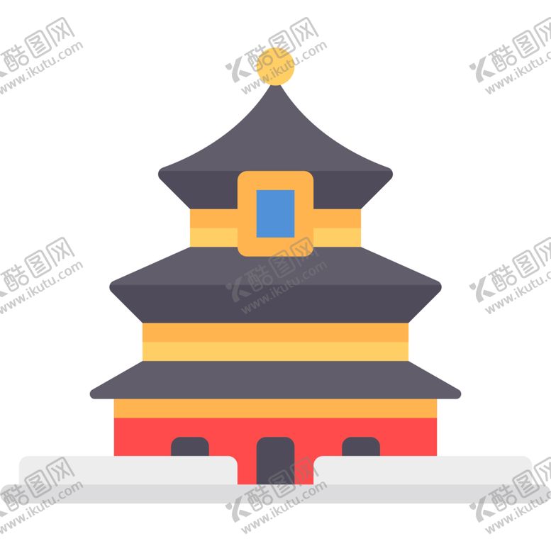 编号：29051410270458046735【酷图网】源文件下载-故宫工具图标图形标志素材
