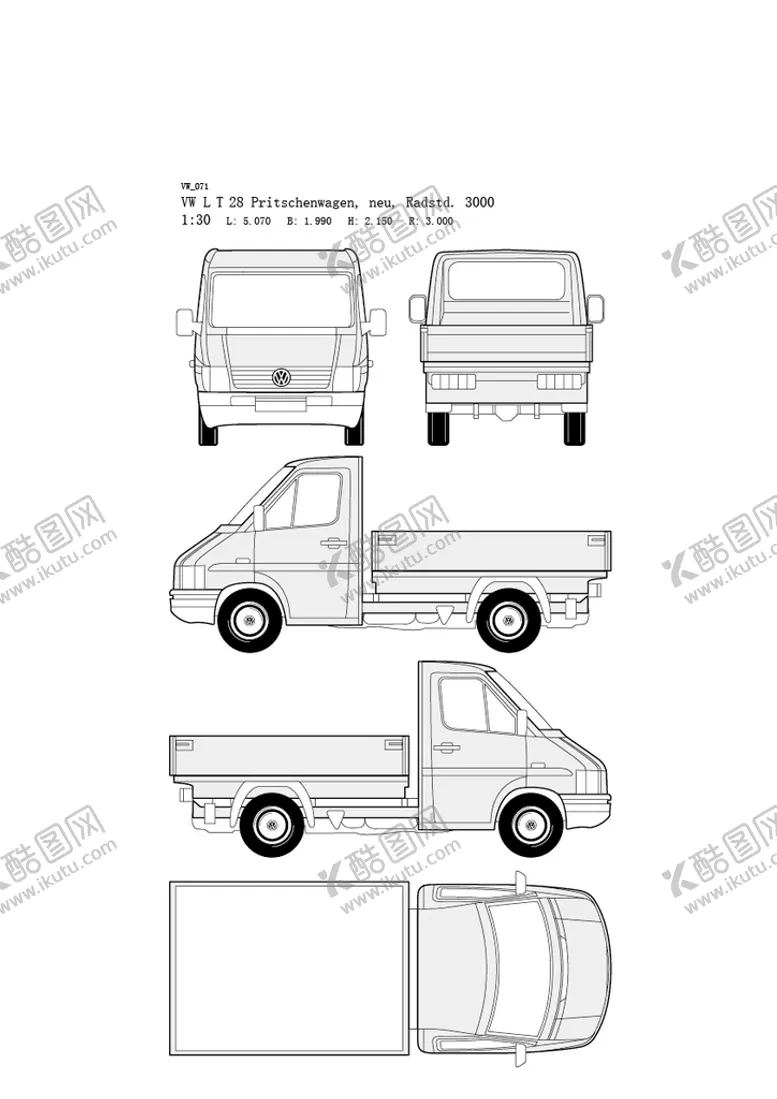编号：92617809160751573210【酷图网】源文件下载-大众汽车手绘车型    