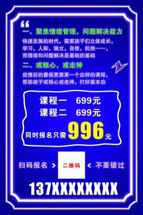 情商情緒管理海報