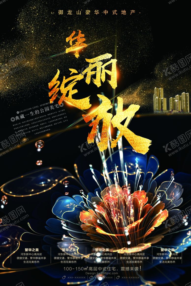 编号：99870107081912547569【酷图网】源文件下载-地产海报