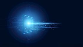 科技线条背景图案电路图案