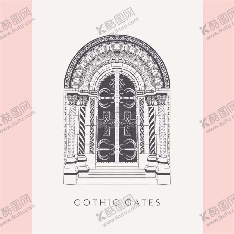 编号：41148010111426575799【酷图网】源文件下载-巴洛克风格装饰图案