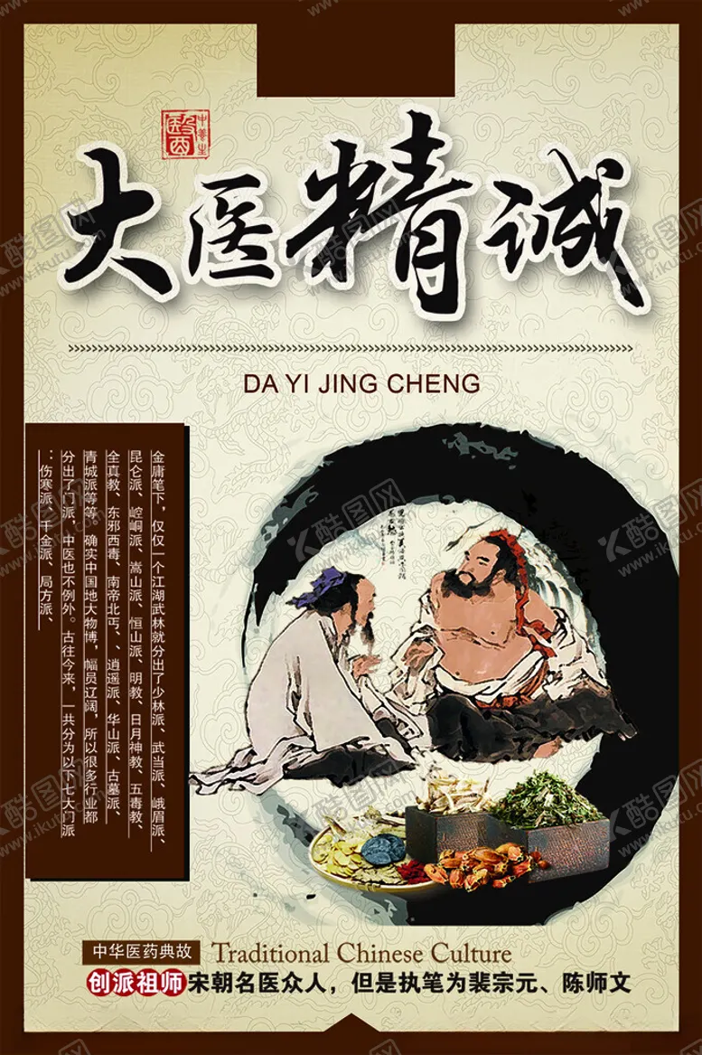 编号：81119301282154123846【酷图网】源文件下载-中医海报