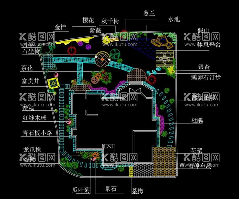 编号：28513612021538433493【酷图网】源文件下载-庭院景观