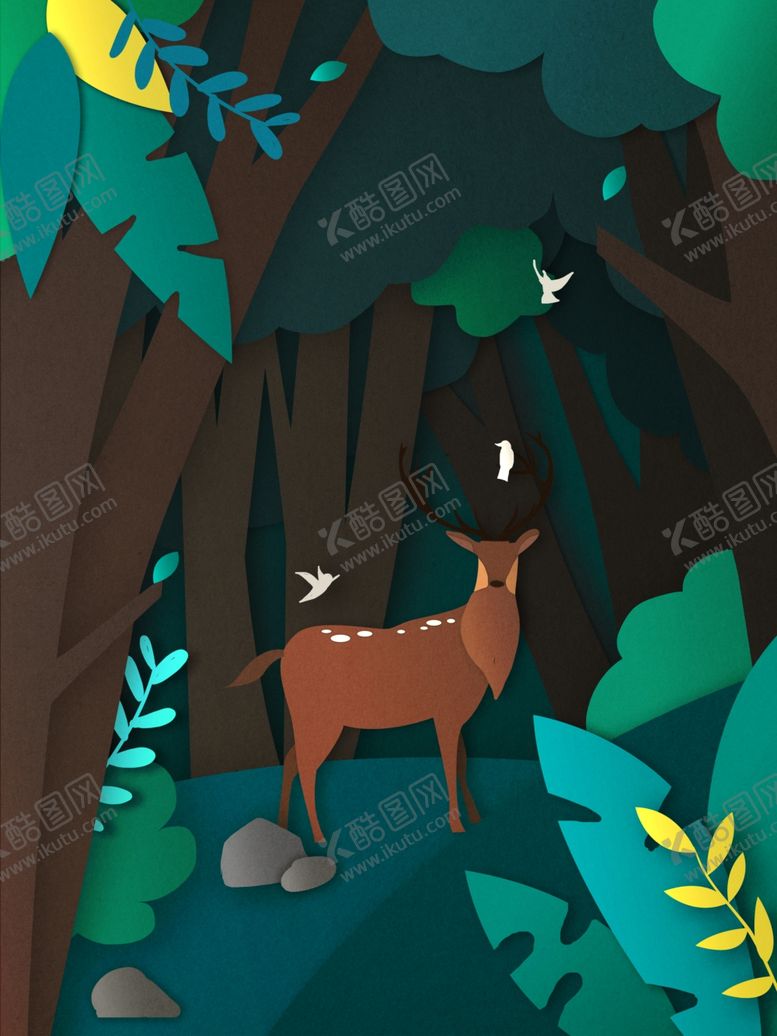 编号：65256910021548362424【酷图网】源文件下载-小清新简约创意海报图片