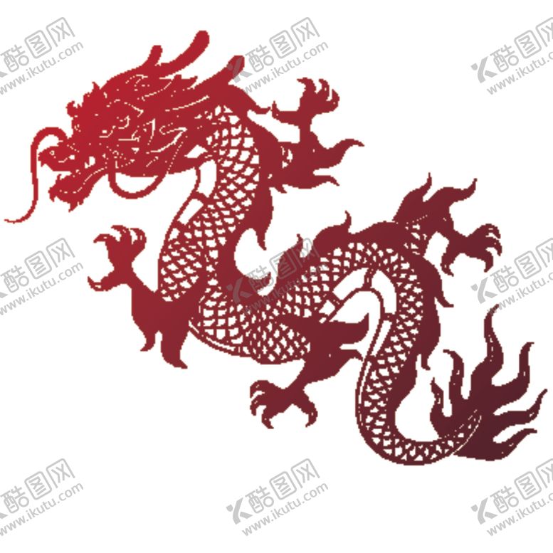 编号：53748409292253106842【酷图网】源文件下载-龙形象设计图案