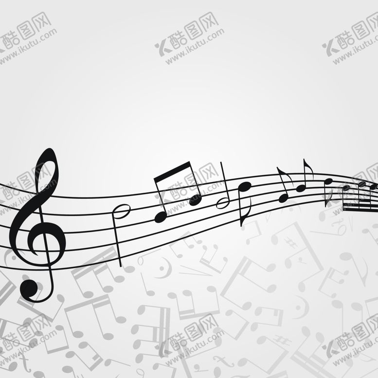 编号：19676712090435017079【酷图网】源文件下载-音符背景