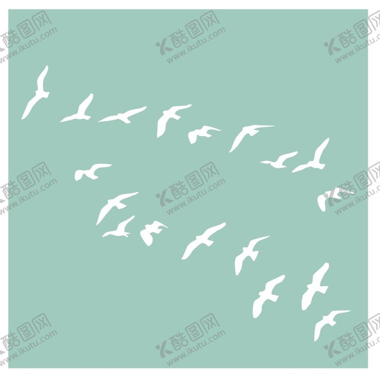 编号：94964510160118353368【酷图网】源文件下载-飞鸟剪影