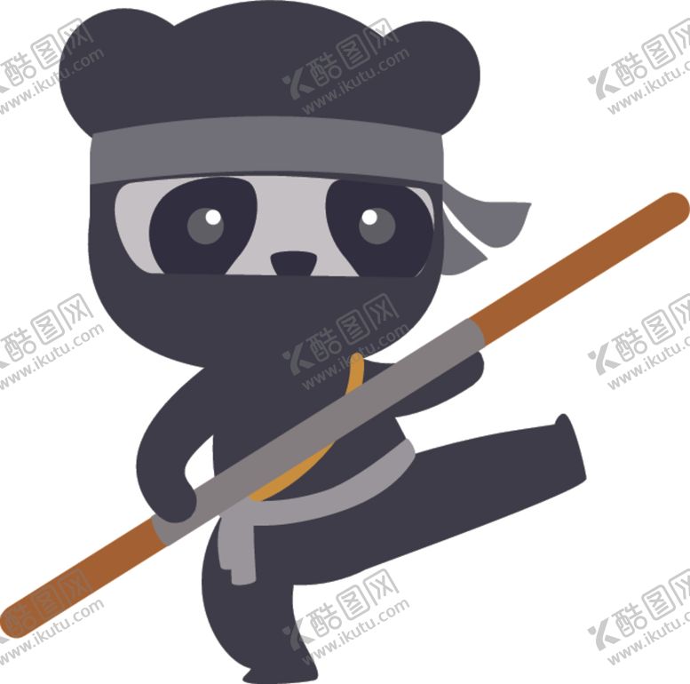 编号：85613805061418473516【酷图网】源文件下载-卡通忍者