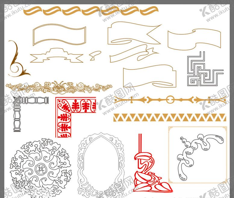 编号：71473310191951265388【酷图网】源文件下载-花纹花边边框角花