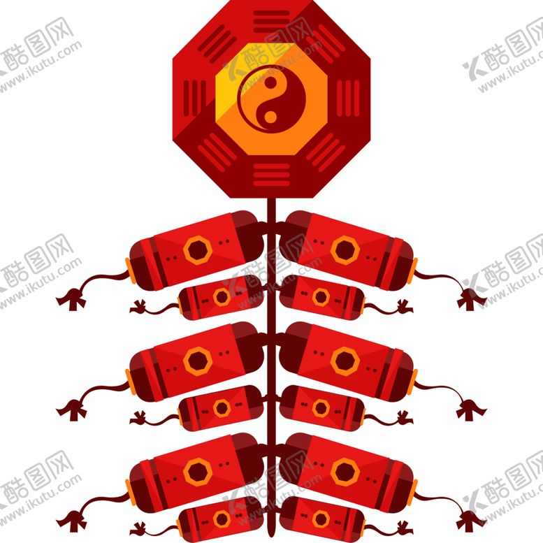 编号：63256610140216058578【酷图网】源文件下载-太极复古工具图标图形标志素材