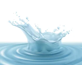 水相关滴元素卡通