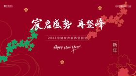 新春游园会展板