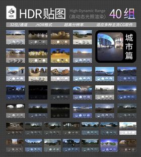 HDR贴图HDR城市贴图