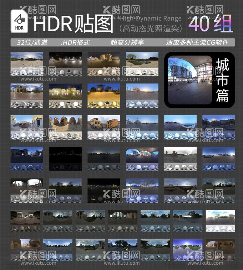 编号：71003103210324017228【酷图网】源文件下载-HDR贴图HDR城市贴图