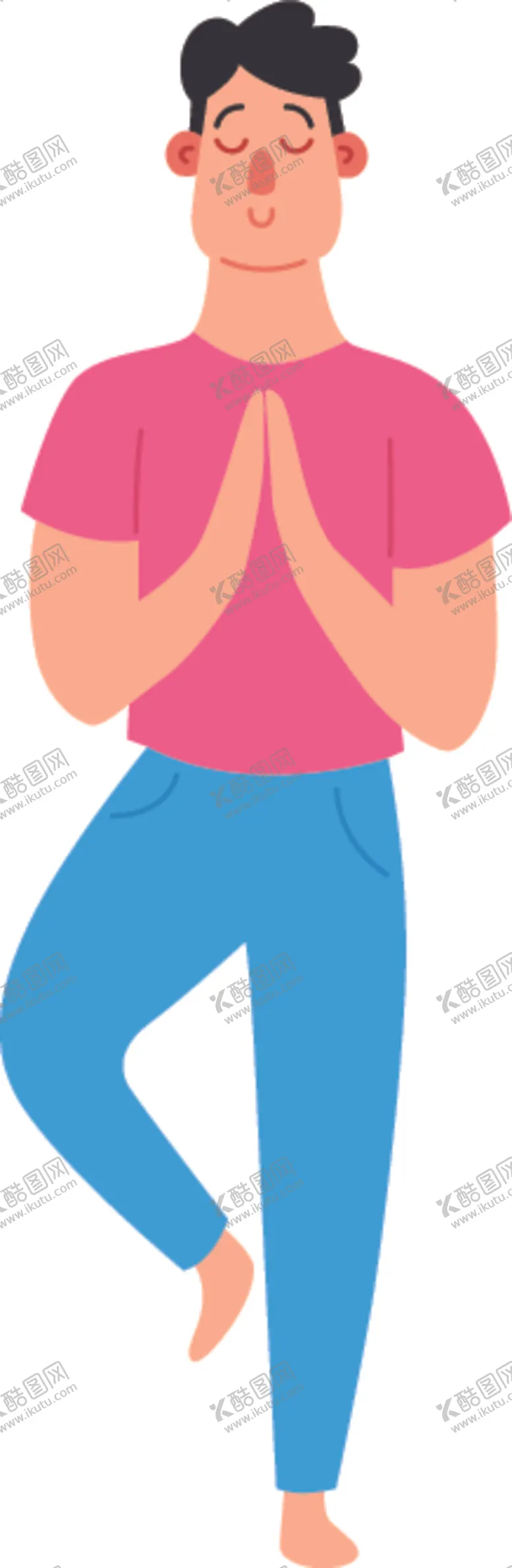 编号：18163904130305203051【酷图网】源文件下载-瑜伽动作
