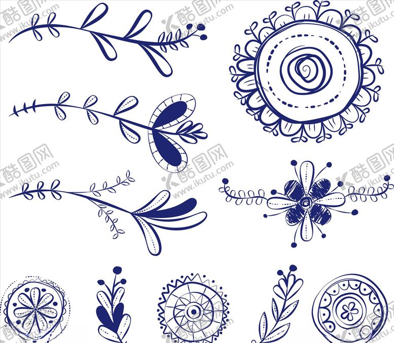 编号：77343806240401099793【酷图网】源文件下载-矢量时尚花边